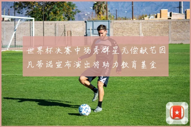 世界杯决赛中场秀群星无偿献艺因凡蒂诺宣布演出将助力教育基金